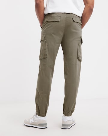 Elasticated Waist Cuffed Cargo