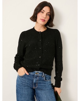 FatFace Jasmine Sparkle Cardigan