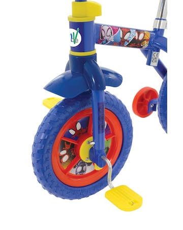 MoVe Spidey & His Amazing Friends 2 in1 10inch Training Bike