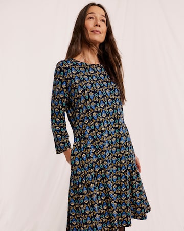 Julipa Pure Cotton Printed Jersey Dress