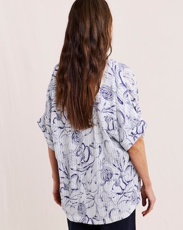 Julipa Crinkle Short Sleeve Top