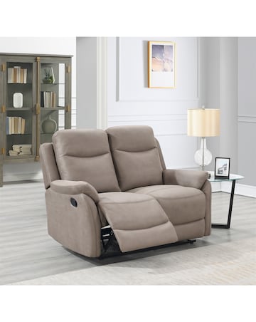 Aspull Manual Recliner 2 Seater Sofa