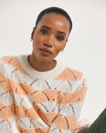 Stripe Crew Neck Jumper