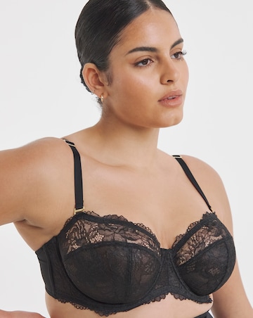 Pretty Secrets New Ella Multiway Wired Bra (B-G) Black