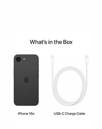Apple iPhone 16e 512GB - Black
