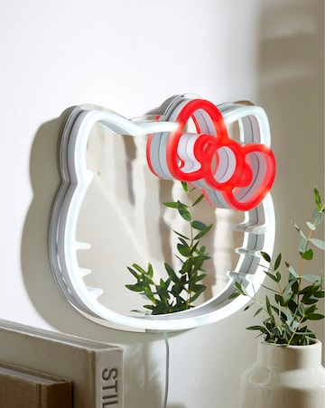 Hello Kitty Wall Mountable LED Neon Mirror
