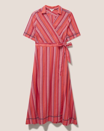 White Stuff Felicity Linen Blend Dress