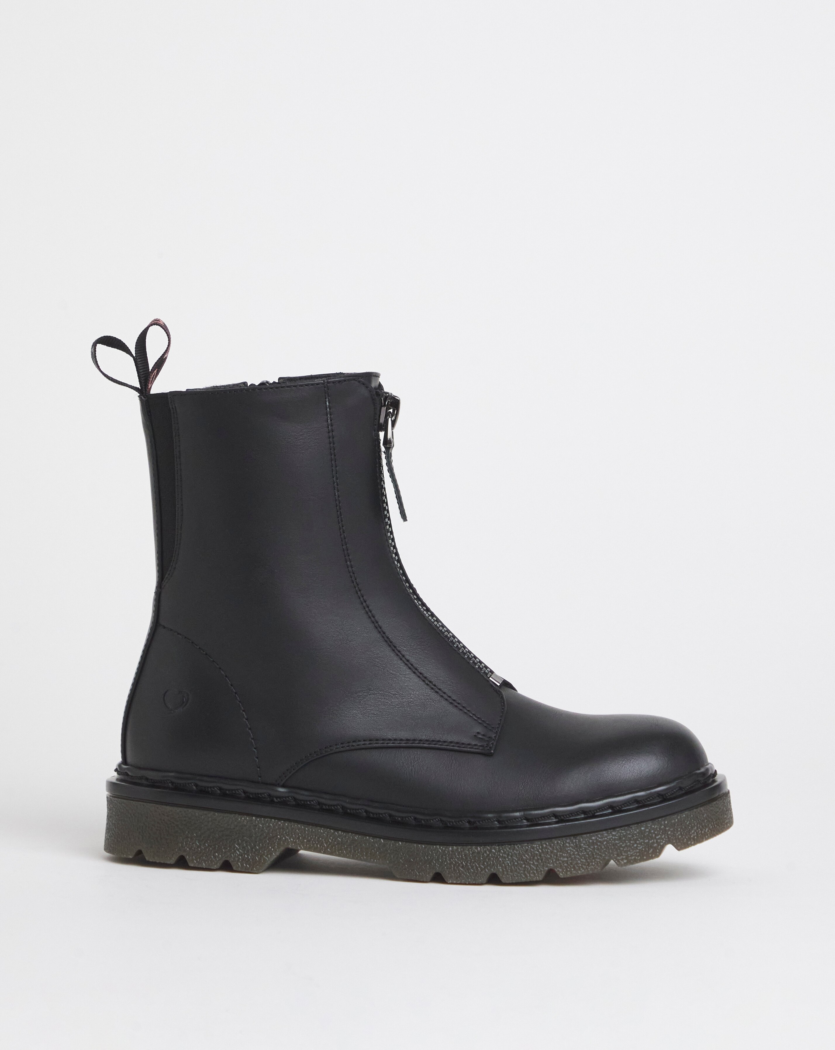 Heavenly Feet Oberon zip Chunky Boot Ex Wide Fit | JD Williams