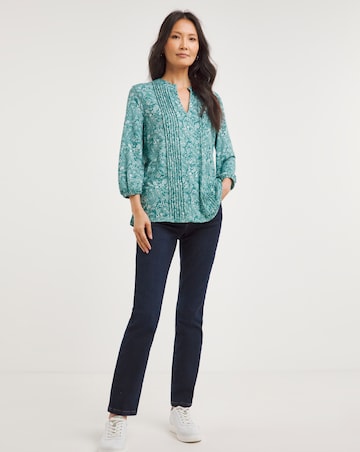 Julipa Pintuck Jersey Top