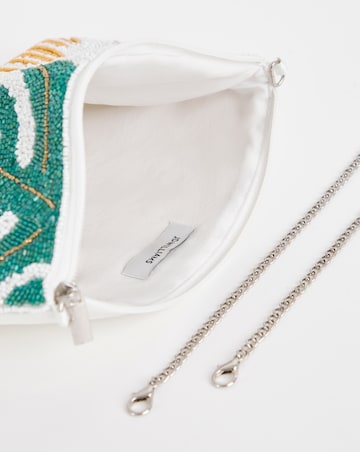 Multi Beaded Clutch Bag