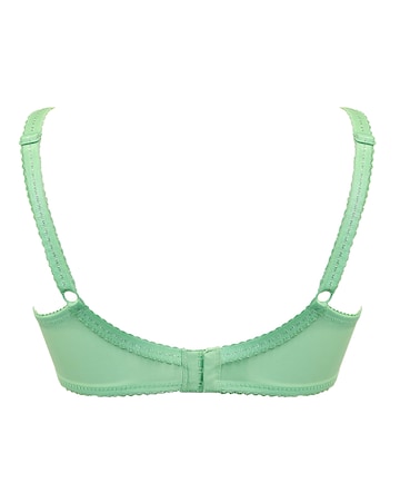 Pour Moi Sofia Full Cup Wired Bra Pistacchio/Blue