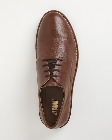 Leather Milled Desert Shoe Wide Fit