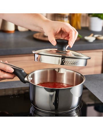 Morphy Richards Stainless Steel 5 Piece Pan Set