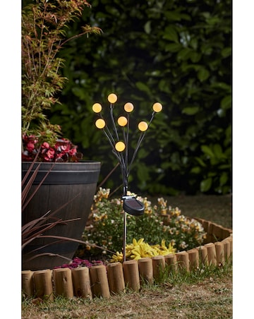 8-Stem GloGlobes Stake Light - Warm White