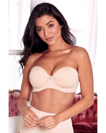 Pour Moi Definitions Lightly Pad Multiway Strapless Wired Bra Natural