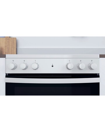 Indesit IS67V5KHW/UK Single Electric Cooker + Install