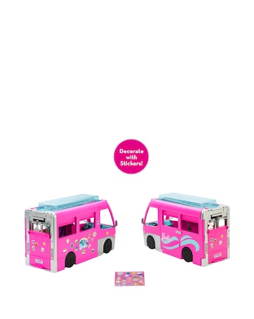 Barbie Dream Camper Vehicle Playset with 60 Accessories