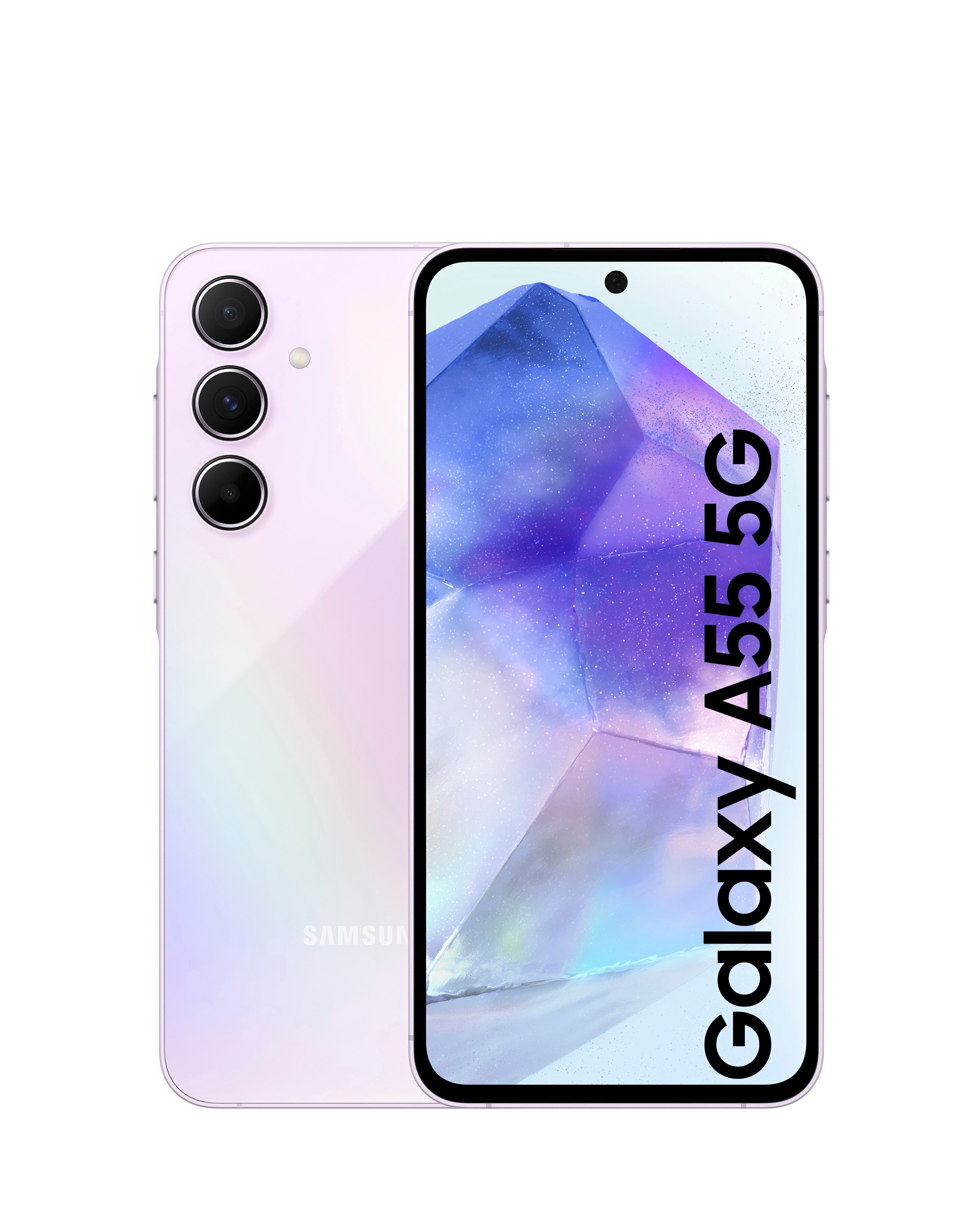 Samsung Galaxy A55 5G 128GB - Awesome Lilac | JD Williams