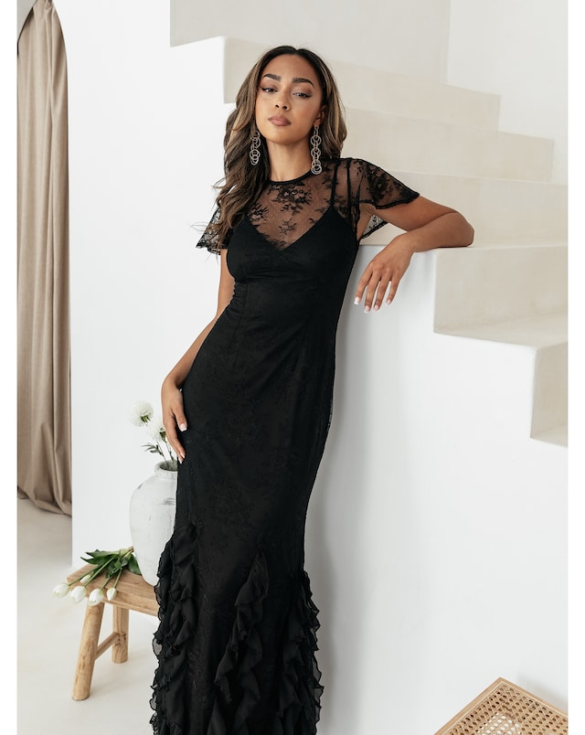 Maya Deluxe Laced Dress
