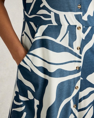 White Stuff Rua Jersey Shirt Dress