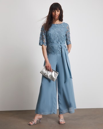 Joanna Hope Lace Jumpsuit