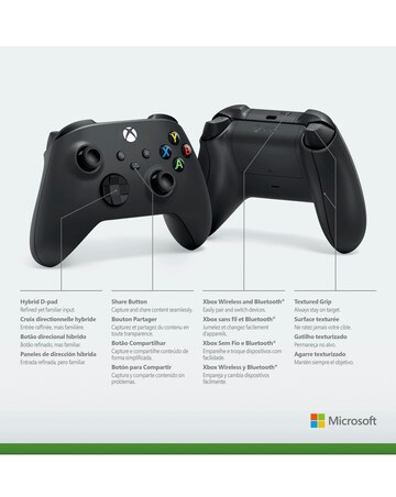 Xbox Wireless Controller Carbon Black V2