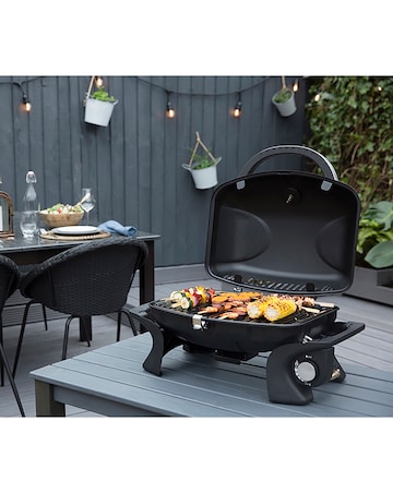 George Foreman Portable 1 Burner Gas BBQ