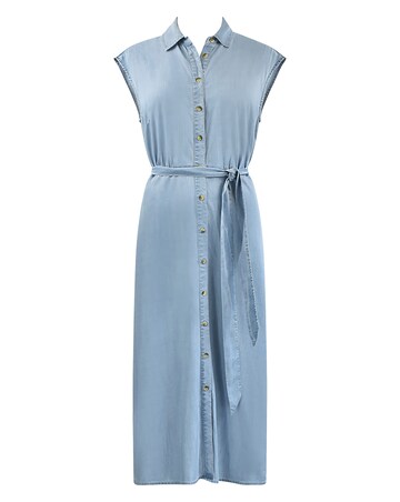 Ro&Zo Denim Shirt Dress