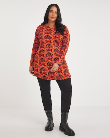 Joe Browns Bold And Beautiful Dipped Hem Longline Jersey Tunic