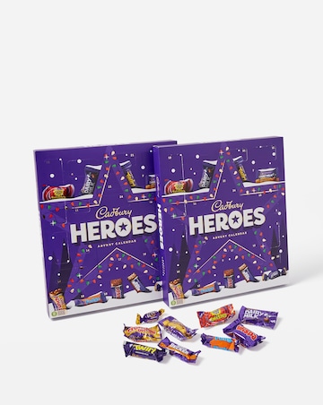 Cadbury Heroes Advent Calendar Twin Pack