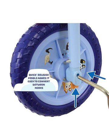 Bluey 2-in-1 10 Inch Training Bike