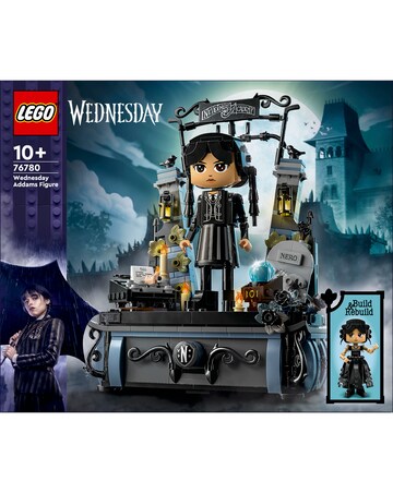 LEGO Wednesday Addams Figure Building Toy Set for Kids 76780