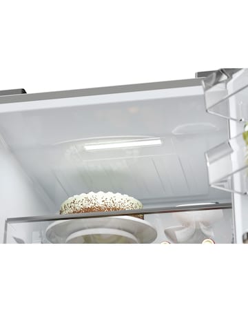 Haier HTW5618ENMG Combi Series 5 180cm Fridge Freezer - Inox