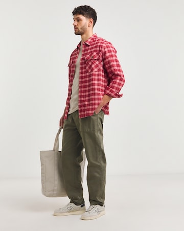 Heavy Flannel Check Overshirt