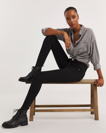 MAGISCULPT Black Skinny Leg Jeans