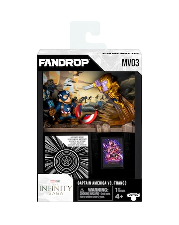 FanDrop Marvel Captain America vs Thanos Figures