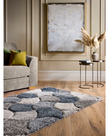 Scallop Shaggy Cosy Rug