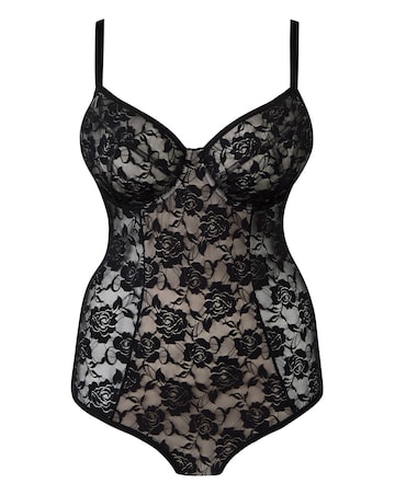 MAGISCULPT Light Control Black Lace Bodyshaper - Black