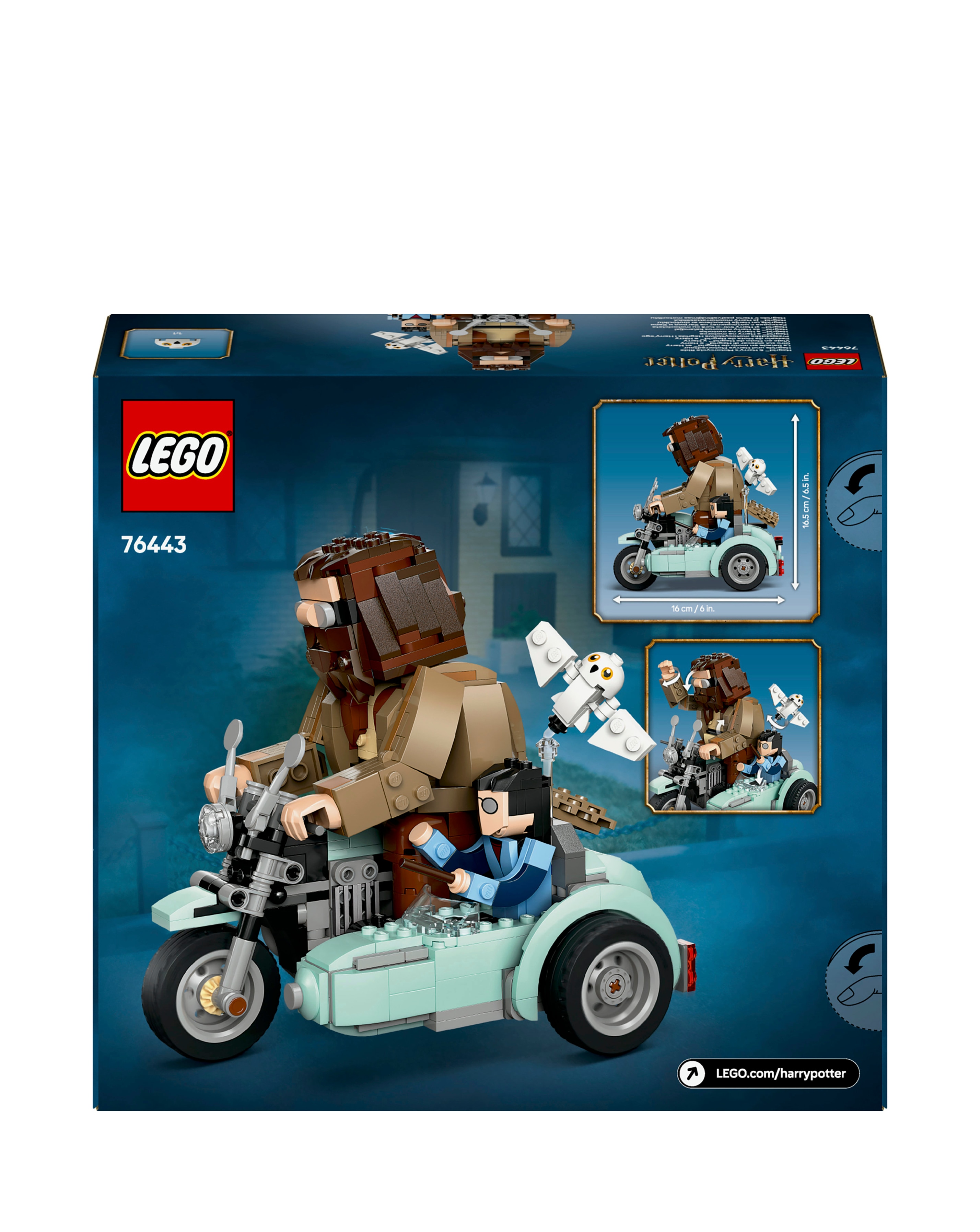 LEGO Harry Potter Hagrid & Harry's Motorcycle Ride 76443 | JD Williams