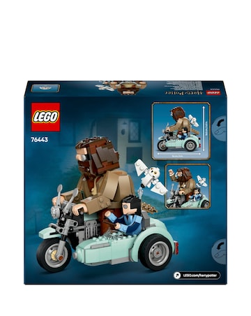 LEGO Harry Potter Hagrid & Harry's Motorcycle Ride Toy 76443