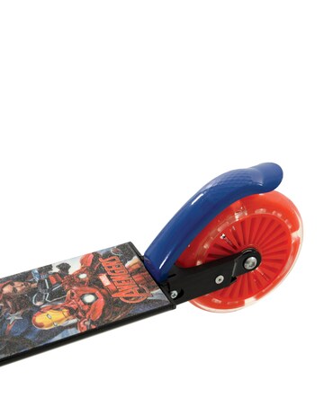 MoVe Avengers Folding Inline Scooter with Light Up Wheels