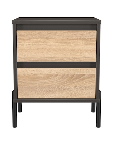 Sloan 2 Drawer Bedside