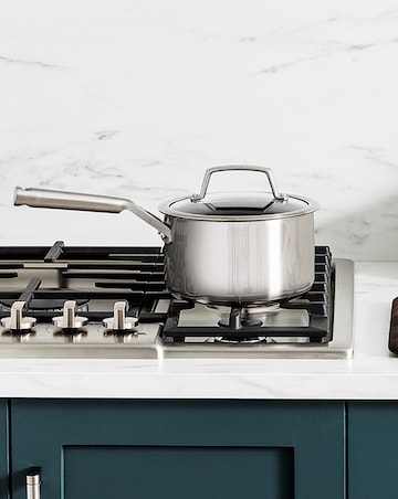 Ninja Foodi ZEROSTICK Stainless Steel 3-Piece Pan Set 16,18,20 CM