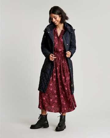 Joules Chatham Quilted Longline Jacket