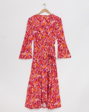 Joe Browns Jersey Paisley Print Wrap Dress