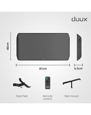 Duux Edge 1000 Smart Convector Heater Grey