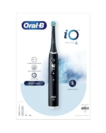 Oral-B iO6 Black Lava Ultimate Clean Electric Toothbrush
