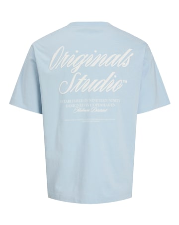 Jack & Jones Norrebro Back Graphic T-Shirt - Blue