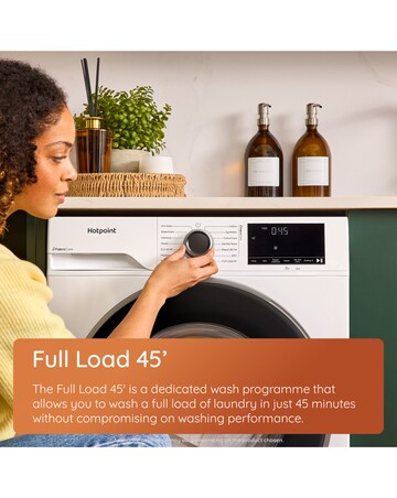 Hotpoint HP 124A CARE UK Fabric Care Washing Machine - White + Installation
