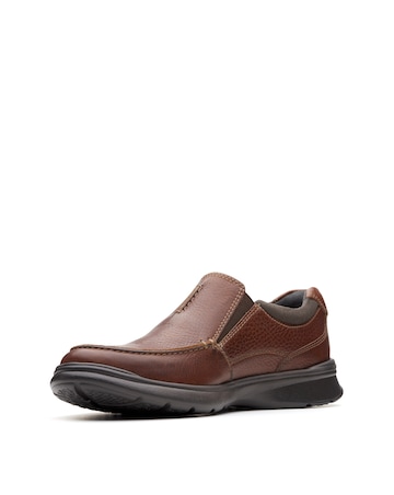 Clarks Cotrell Free Shoes - Tobacco